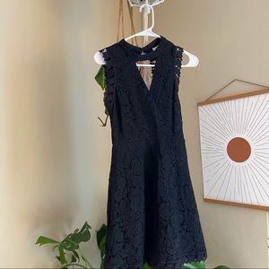 Little Black Lace Dress